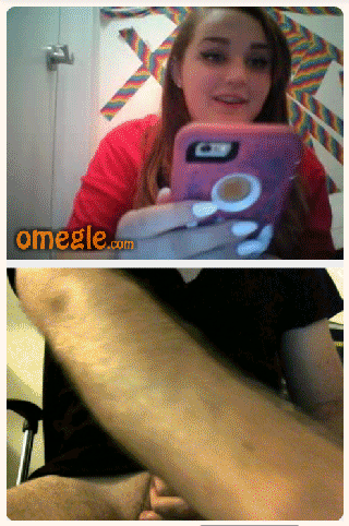Slutty omegle girl giving sexy