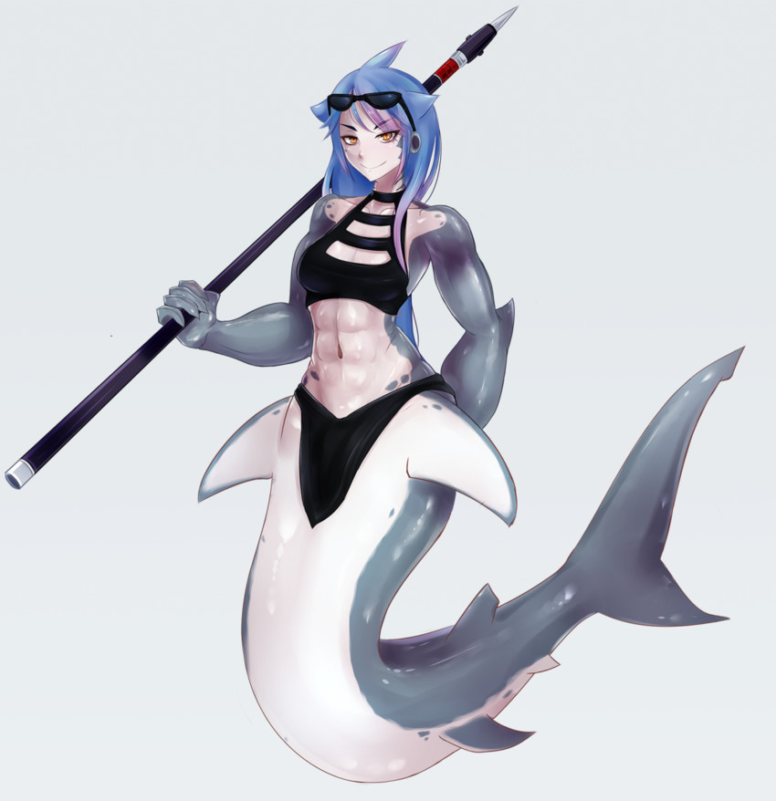 Shark girl monster island mako