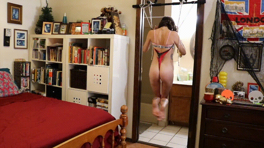 8-track recommendet wedgie hanging girl
