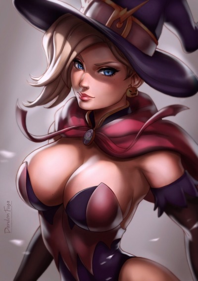 Witch mercy blowjob overwatch animations