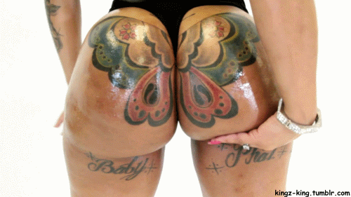 Punkin reccomend big booty butterfly tattoo