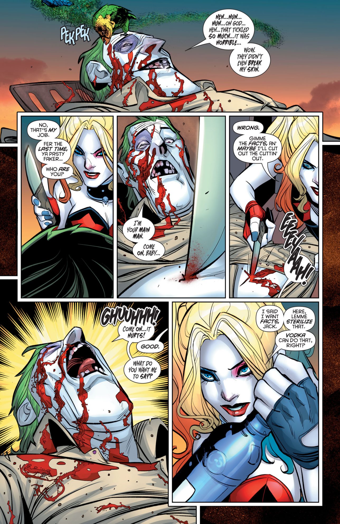 Harley quinn tickle tortured
