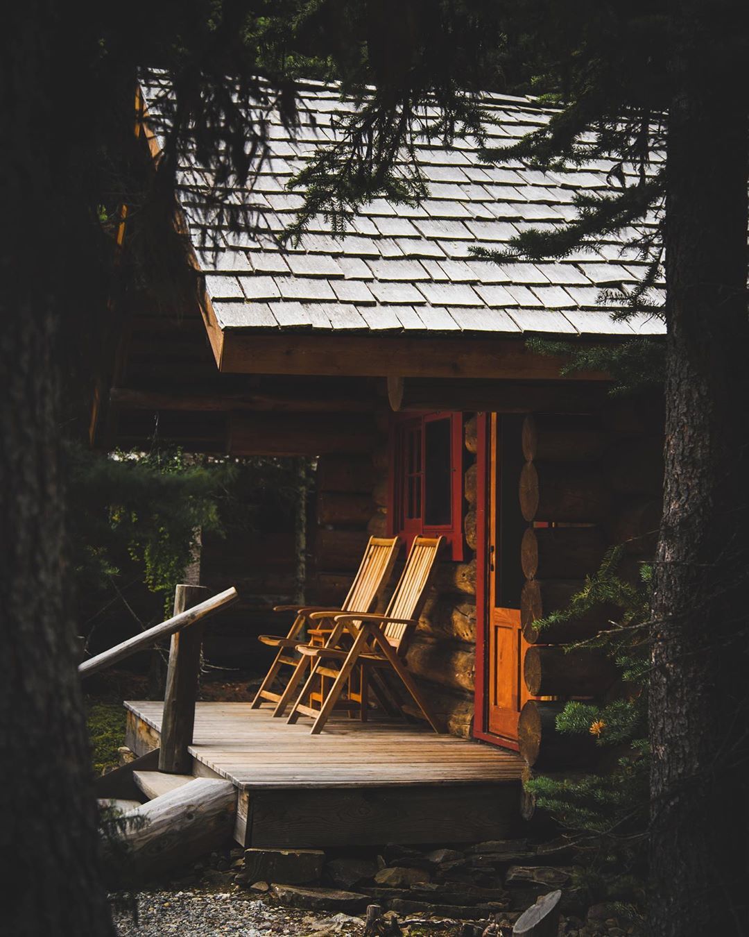 Airbnb cabin during
