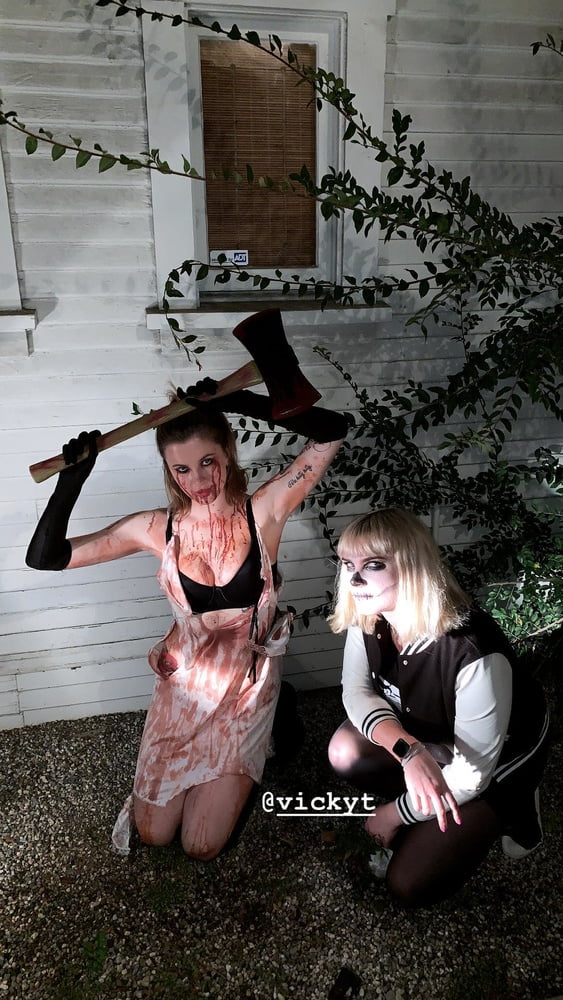 Cum4k halloween party fuck with