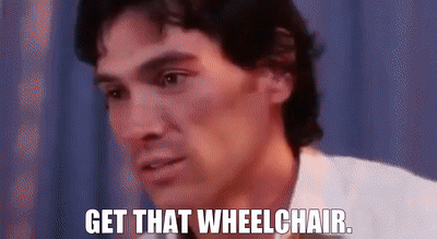 Mommy visit irresponsible wheelchair