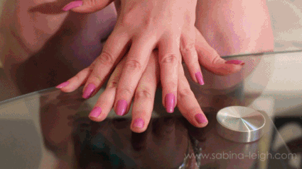 best of Scratching cleavage nails long
