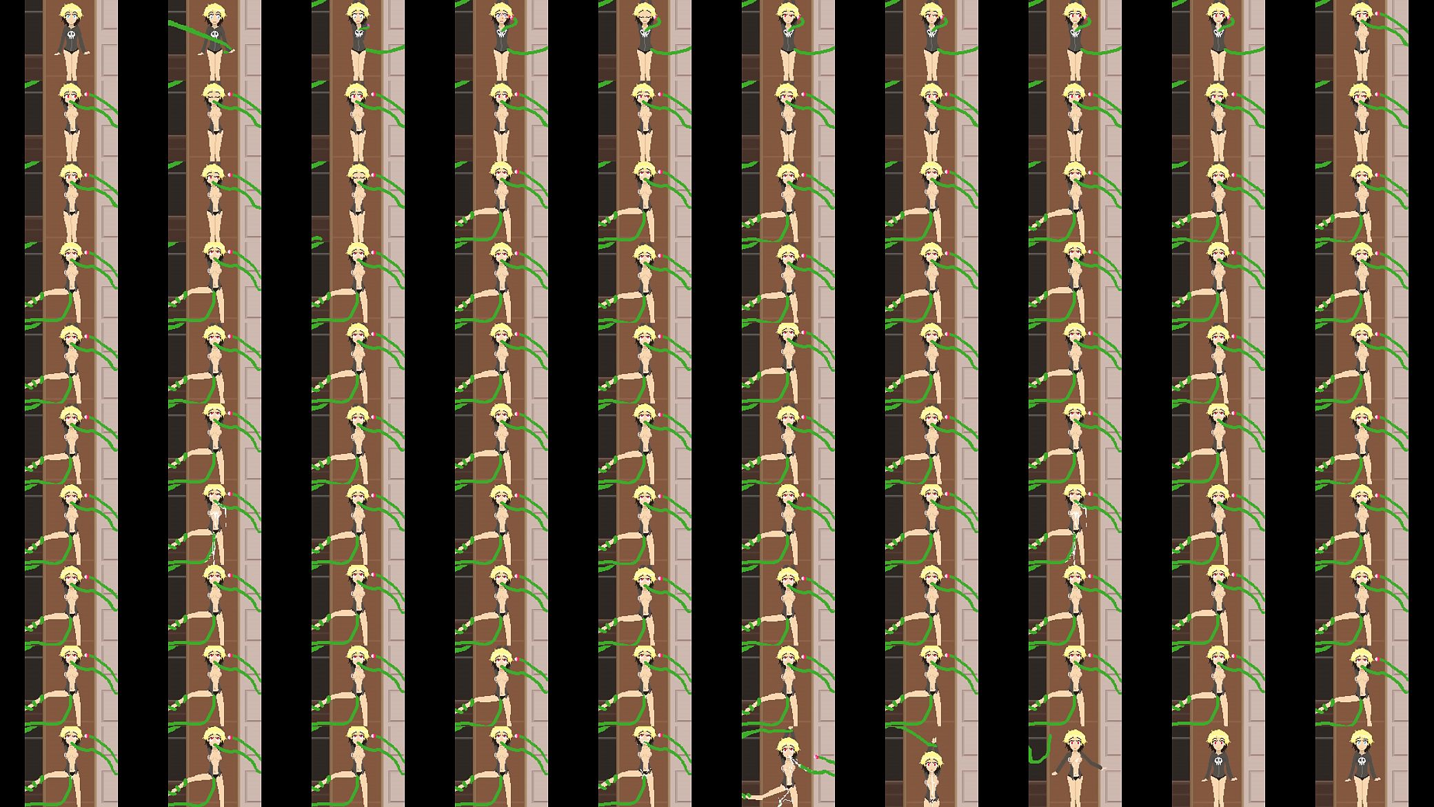 Hypnotized tentacles pixel soundeffects lewd