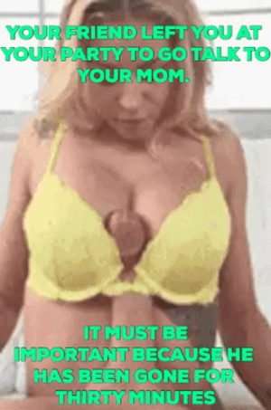 Lingerie mommy begs orgasm