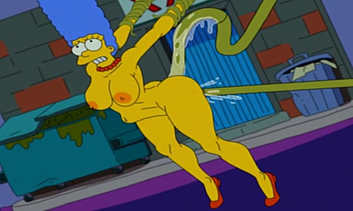 Marge simpson gets fucked holes tentacles