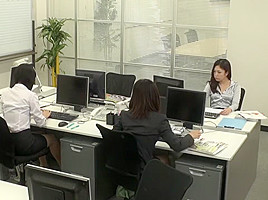 Office lesbian - Yuria Sonoda, Neo Kazetani, Kai Miharu, Natsuki Yokoyama.