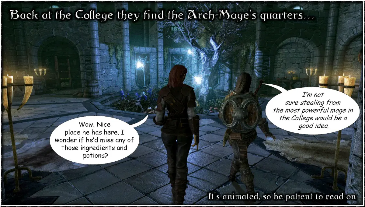 Sexy skyrim archmage college some