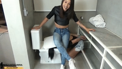 best of Around toilet messing teens