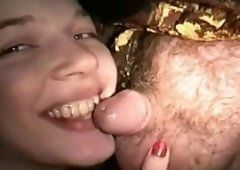 Small tits whore suck dick load cumm on face