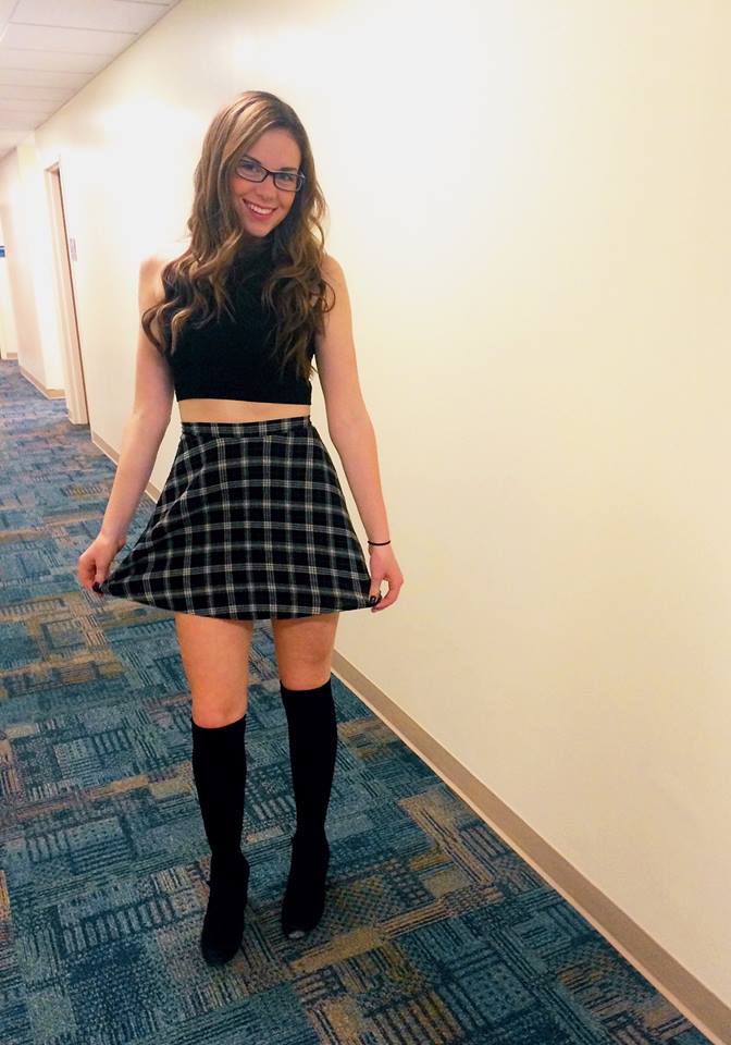 Black P. reccomend webcam skirt