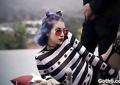 The L. reccomend Cute goth chick anal pussy deepthroat