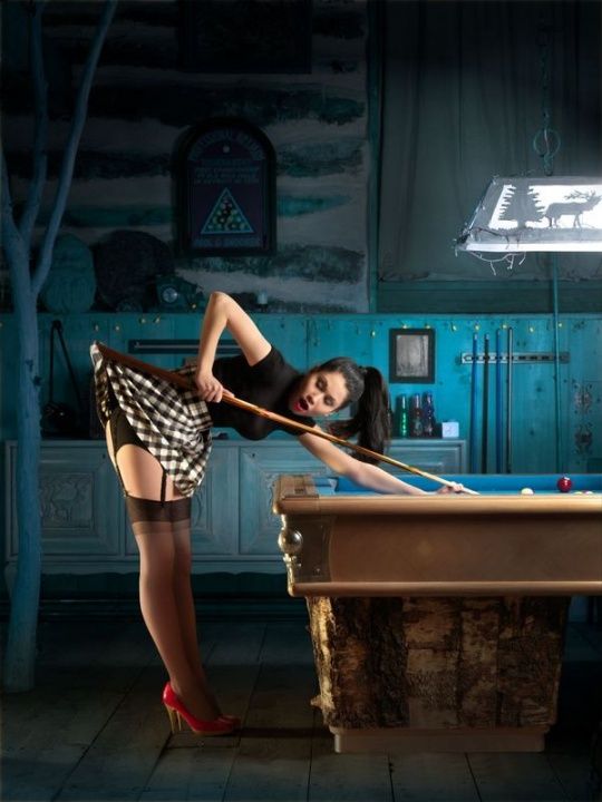 Wild R. reccomend Girl getting fucked by pool stick