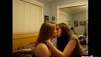 Girls kissing webcam