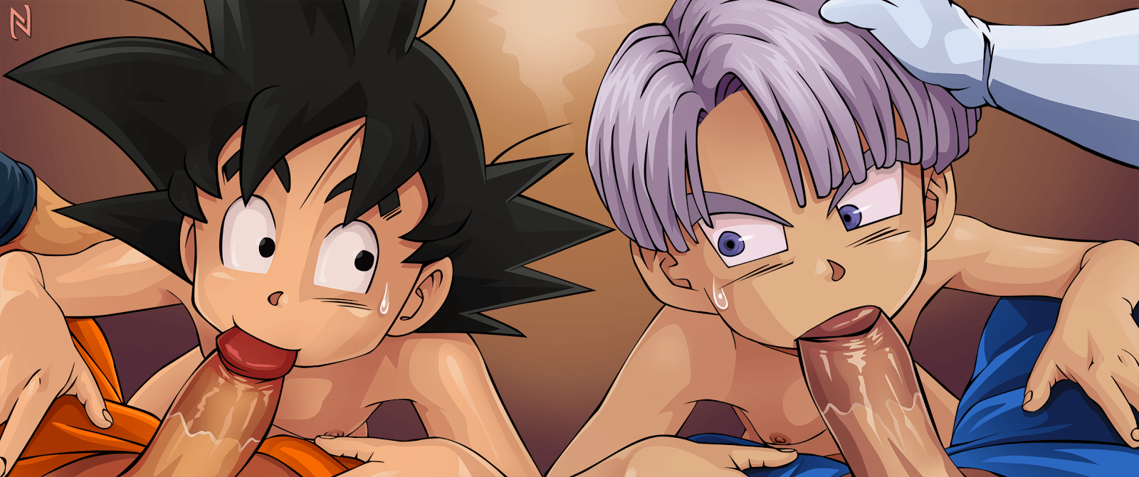 best of Gay goten and trunks porno