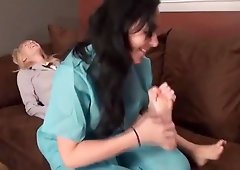 Dahlia reccomend tied tickle fuck
